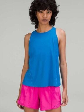 Lululemon Lightweight Stretch Running Tank Top In Poolside